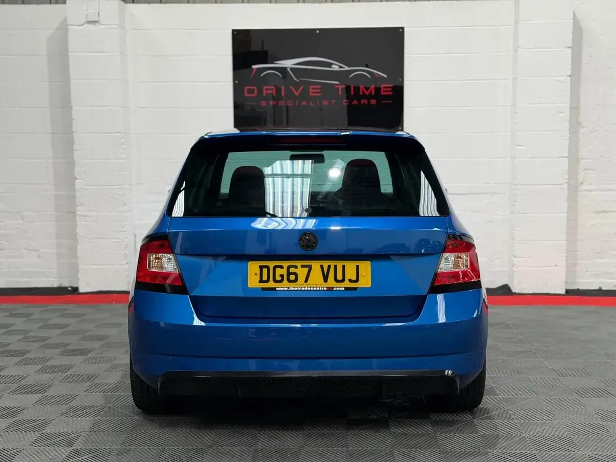 Used Skoda Fabia Monte Carlo 2017 Blue Hatchback