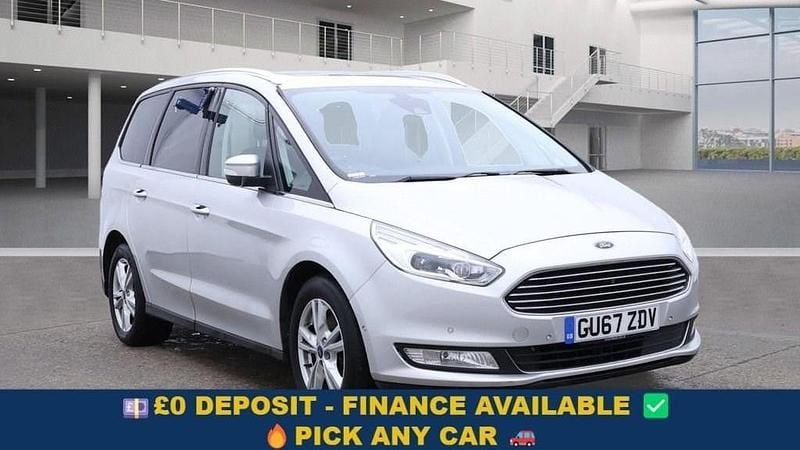 Silver Used 2017 Ford Galaxy Titanium MPV | £11,049 (Fair price) - Image 1/4