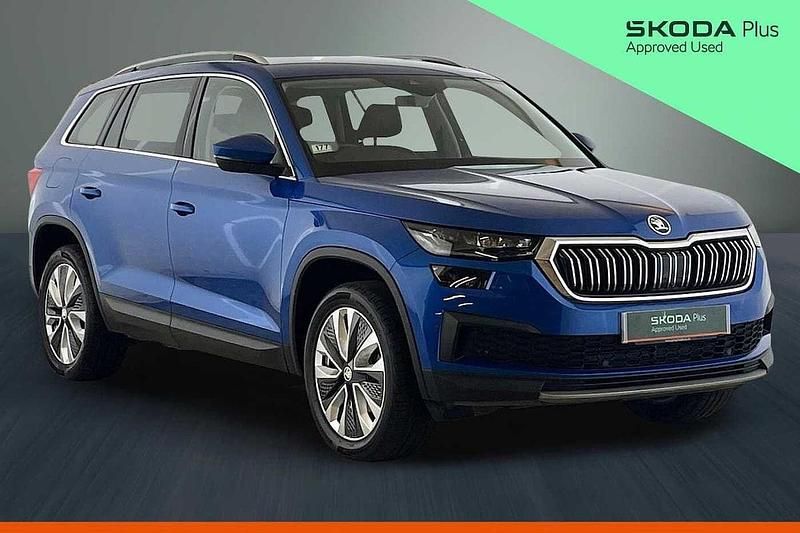 Used Skoda Kodiaq SE L Executive 150 HP (110 kW) 2024 Blue SUV