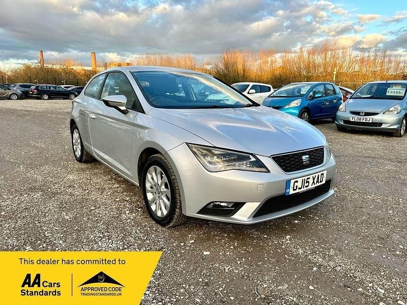 Silver Used 2015 Seat Leon SE Hatchback | £3,995 (Good price) - Image 1/1