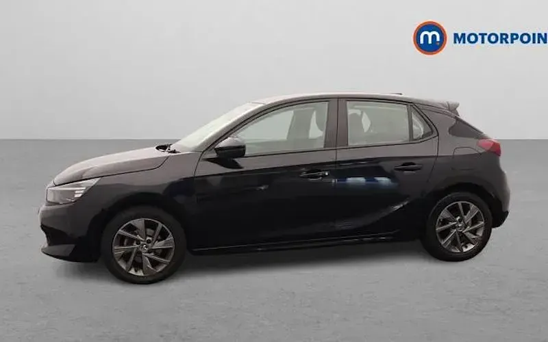 Used Vauxhall Corsa Design Edition 75 HP (55 kW) 2023 Black Hatchback