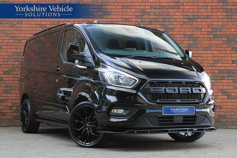Black Used 2020 Ford Transit Custom Limited Van | £17,989 (Fair price) - Image 1/4