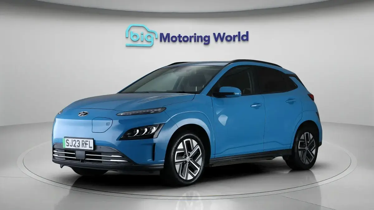Used Hyundai Kona Premium 150 kW (204 HP) 2022 Blue SUV