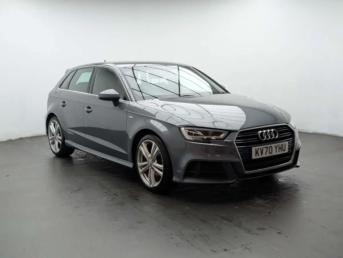 Used Audi A3 Sportback S-Line 150 HP (110 kW) 2020 Grey Hatchback