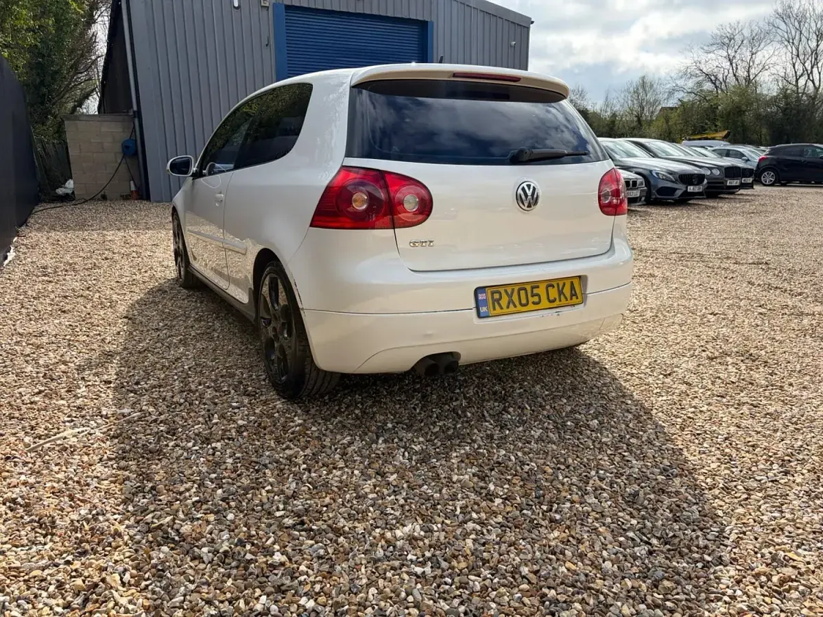 Used VW Golf IV GTI 2005 White Hatchback