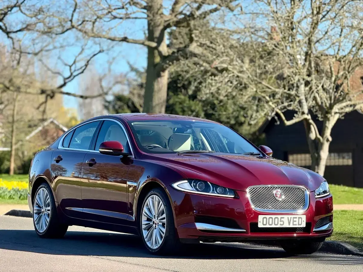 Used Jaguar XF Portfolio 2014 Red Sedan
