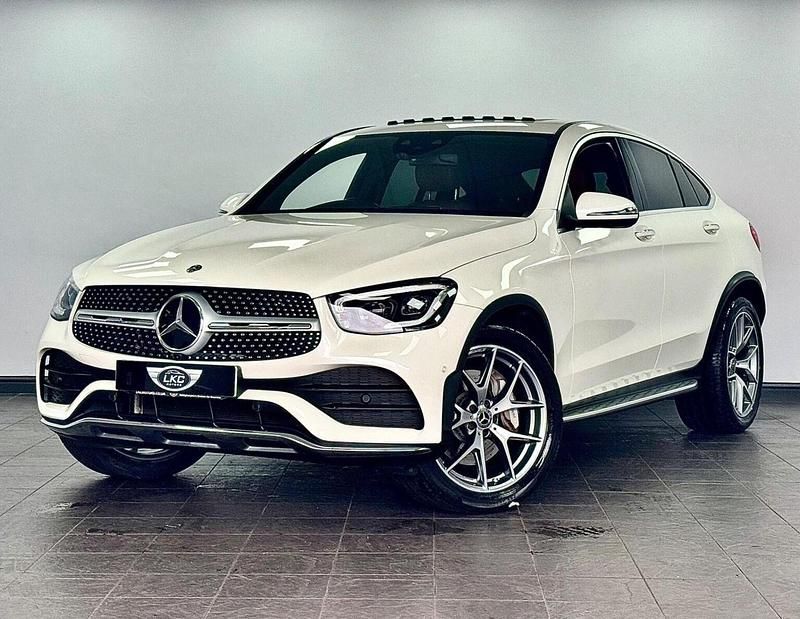Used Mercedes GLC300 AMG Line Premium Plus 2020 White Coupe