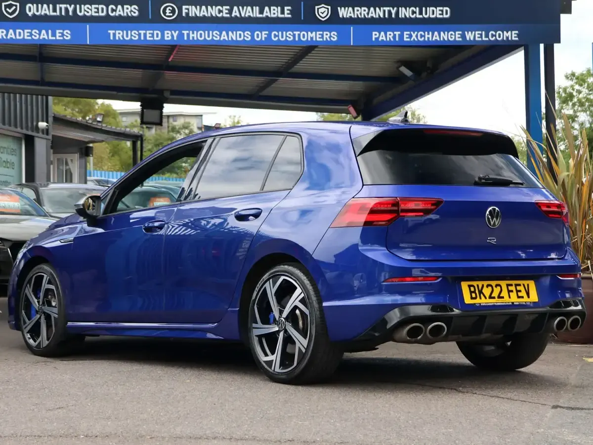 Used VW Golf VIII R 320 HP (235 kW) 2022 Blue Hatchback