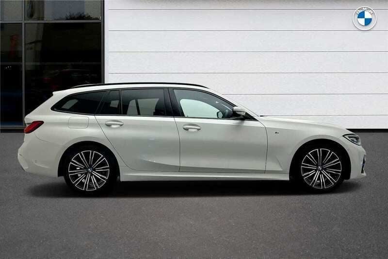 Used BMW 320e M Sport 188 HP (138 kW) 2020 White Estate