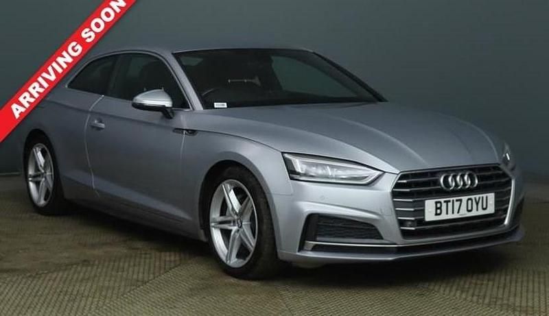 Silver Used 2017 Audi A5 S-Line Coupe | £13,995 (Fair price) - Image 1/4
