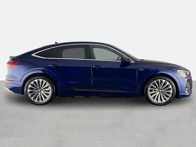 Used Audi e-tron S-Line 300 kW (408 HP) 2020 Blue SUV