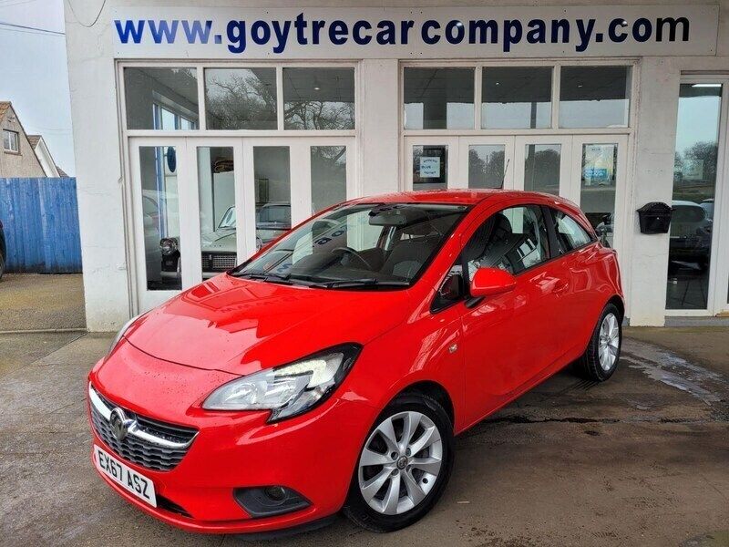 Red Used 2017 Vauxhall Corsa Hatchback | £5,695 (Fair price) - Image 1/4