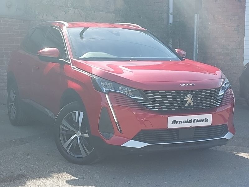 Red Used 2021 Peugeot 3008 Allure Premium SUV | £14,998 (A bit pricey) - Image 1/4