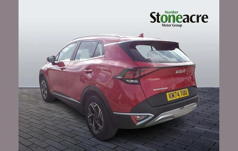Used Kia Sportage 157 HP (115 kW) 2024 Red SUV