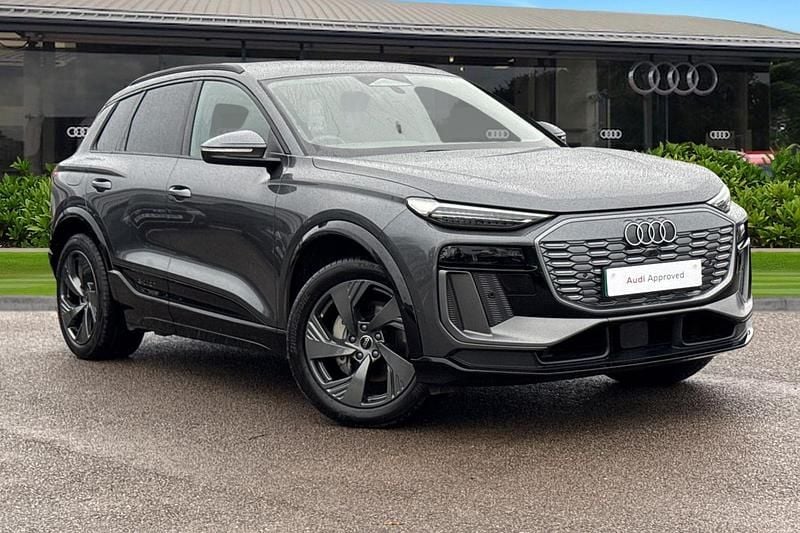 Grey Used 2024 Audi Q6 e-tron S-Line SUV | £47,790 (Good price) - Image 1/4