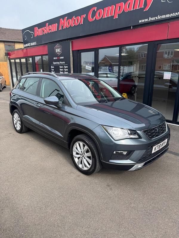 Used Seat Ateca Ecomotive 115 HP (84 kW) 2018 Grey SUV