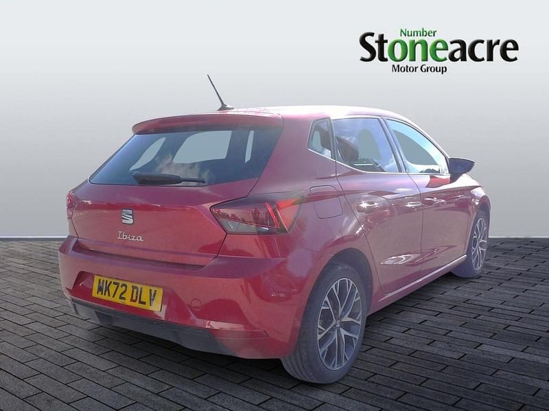 Used Seat Ibiza XCELLENCE Lux 108 HP (79 kW) 2022 Red Hatchback