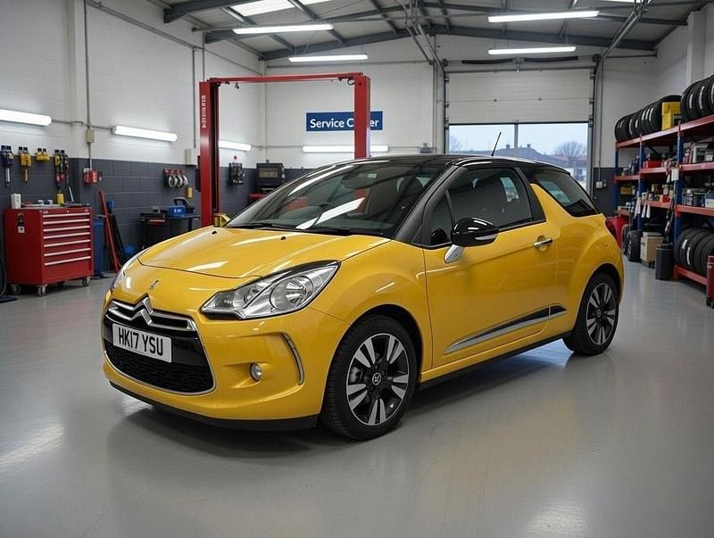 Used DS Automobiles DS3 Chic 2017 Yellow Hatchback