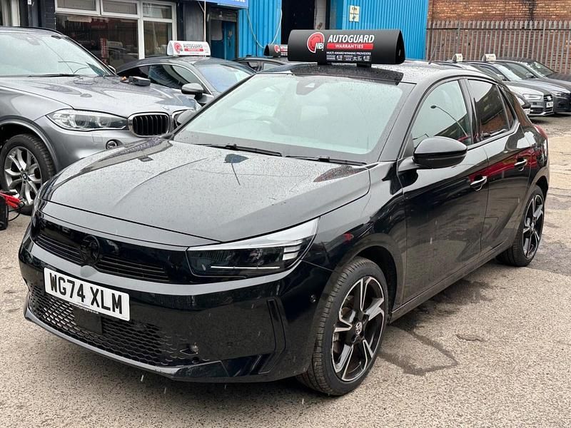 New Vauxhall Corsa 2025 Black Hatchback