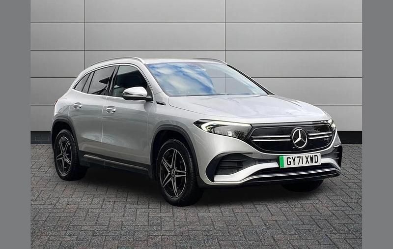 Silver Used 2022 Mercedes EQA350 AMG line SUV | £19,446 (Good price) - Image 1/3