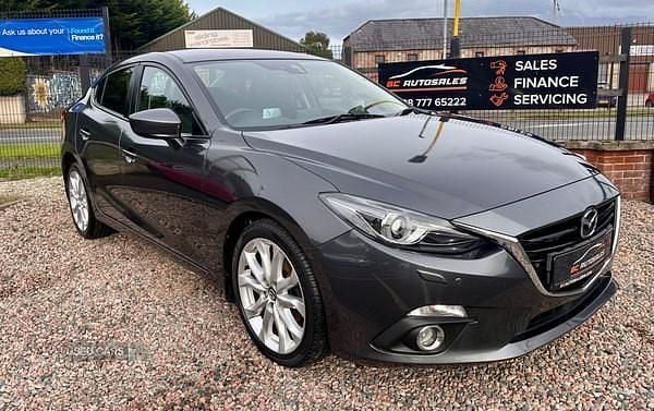 Grey Used 2015 Mazda 3 Inclusive Sedan | £4,950 (Fair price) - Image 1/4