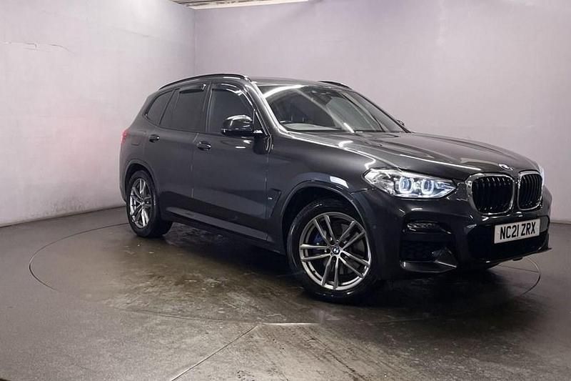 Grey Used 2021 BMW X3 M Sport SUV | £24,599 (Super price) - Image 1/4