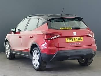 Used Seat Arona SE Technology 95 HP (69 kW) 2017 Red SUV