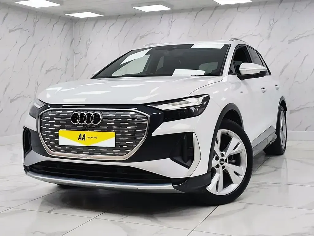 Second-hand Audi Q4 e-tron S-Line 125 kW (170 CP) 2022 Alb SUV