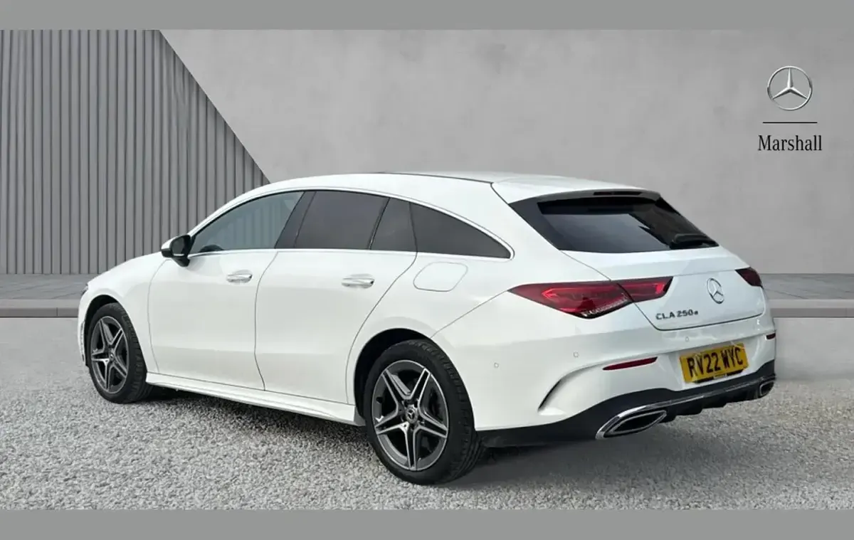 Used Mercedes CLA250 AMG Line Premium Plus 214 HP (157 kW) 2022 White Coupe