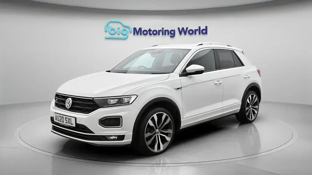 Used VW T-Roc R-line 150 HP (110 kW) 2020 White SUV
