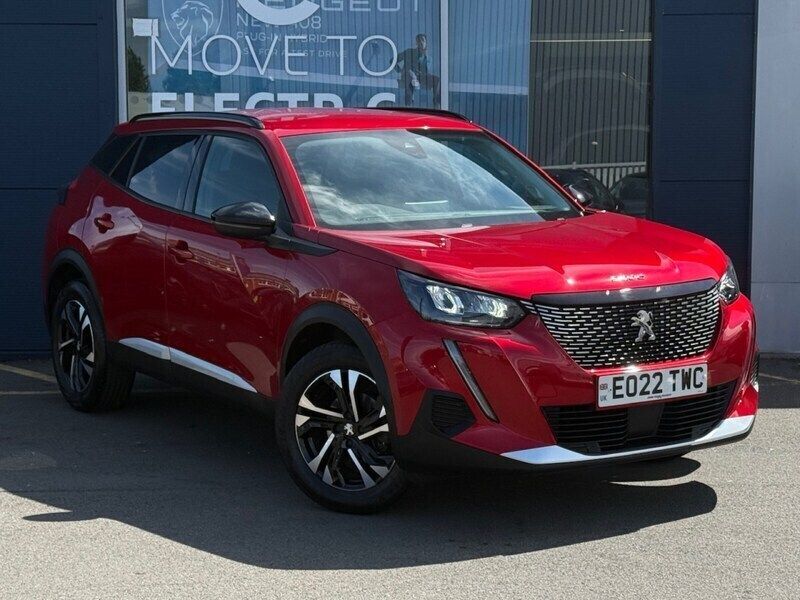 Red Used 2022 Peugeot 2008 Allure Premium SUV | £14,995 (Fair price) - Image 1/4