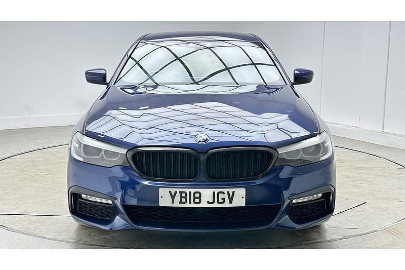 Used BMW 520 M Sport 2018 Blue Sedan