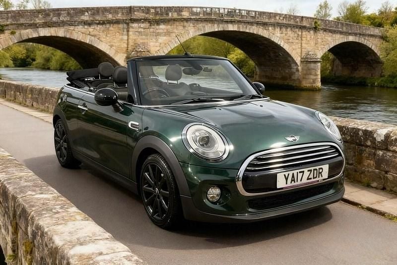 Used Mini Cooper Cabriolet 136 HP (100 kW) 2017 Green Cabriolet