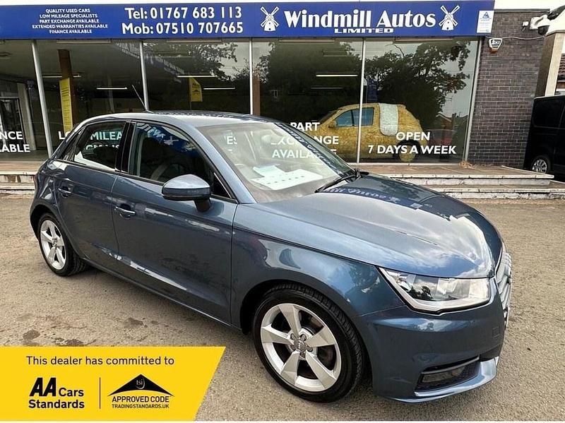 Blue Used 2018 Audi A1 Sportback Sport Hatchback | £8,450 (Good price) - Image 1/4