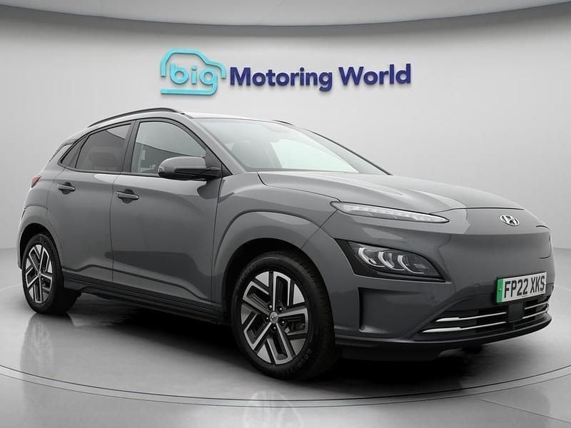 Grey Used 2022 Hyundai Kona Premium SUV | £13,400 (Good price) - Image 1/4