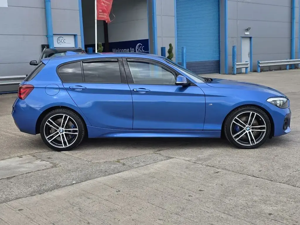 Used BMW 118 M Sport 136 HP (100 kW) 2019 Blue Hatchback