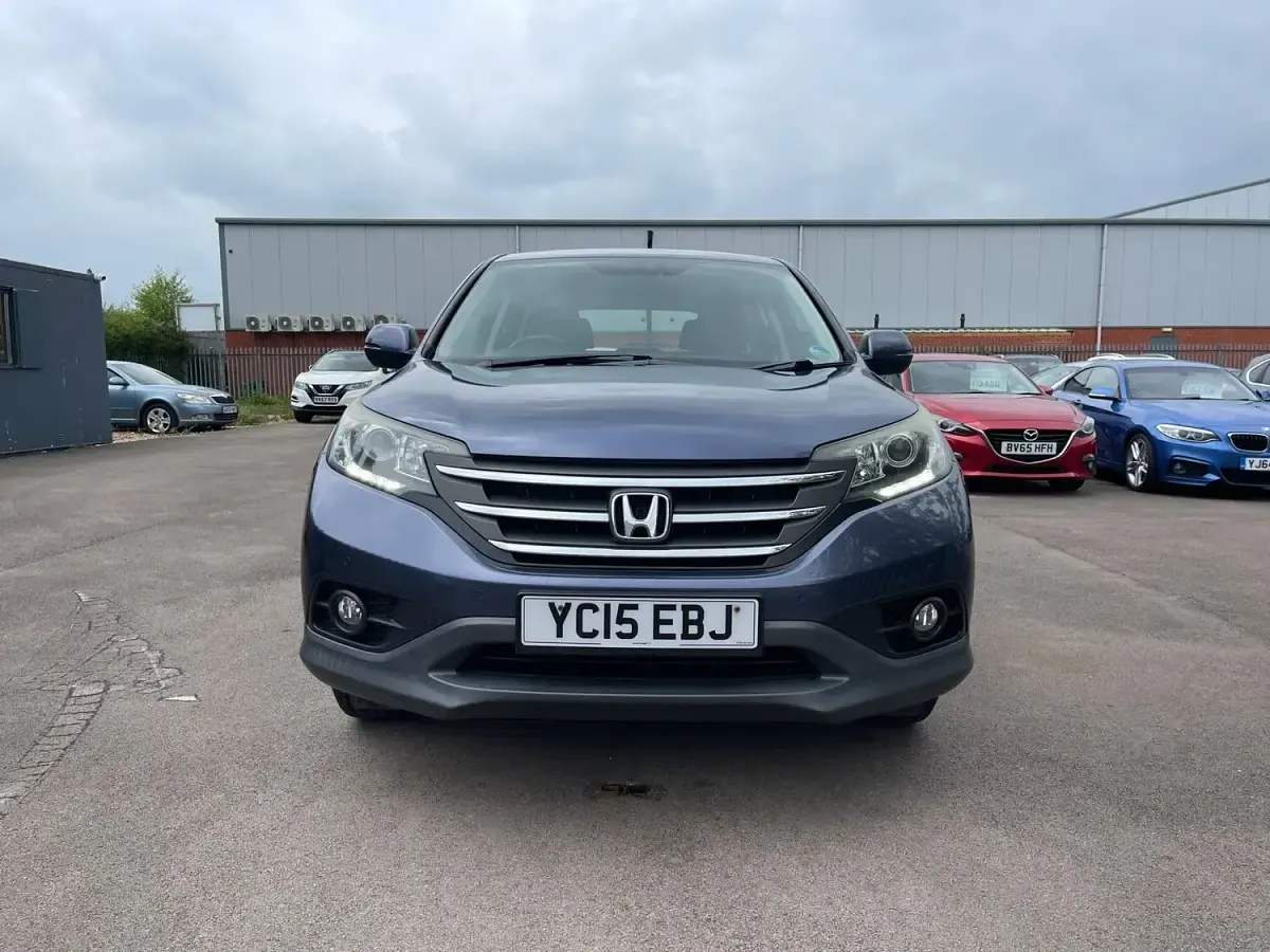 Used Honda CR-V SE 120 HP (88 kW) 2015 Blue SUV
