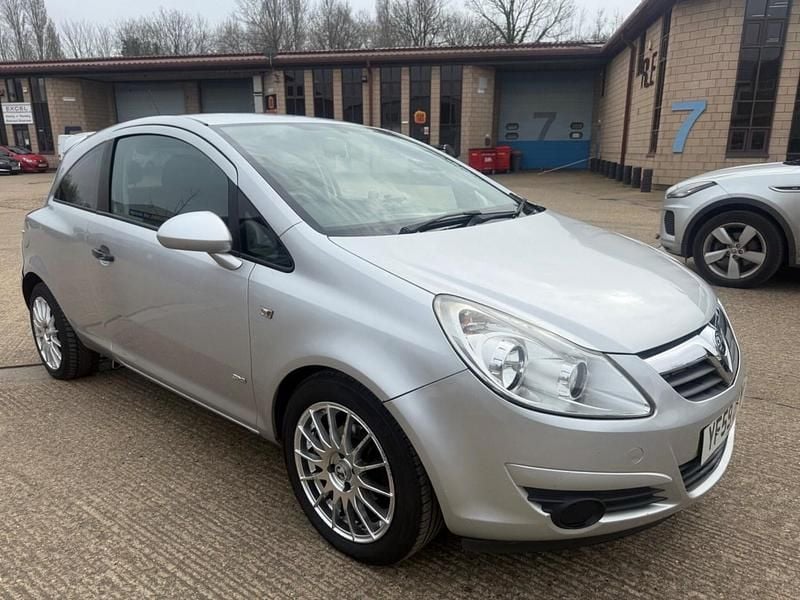 Used Vauxhall Corsa 64 HP (47 kW) 2010 Silver Hatchback