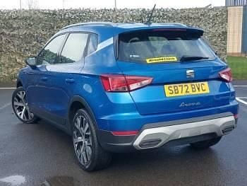 Used Seat Arona Xperience Lux 110 HP (80 kW) 2023 Blue SUV