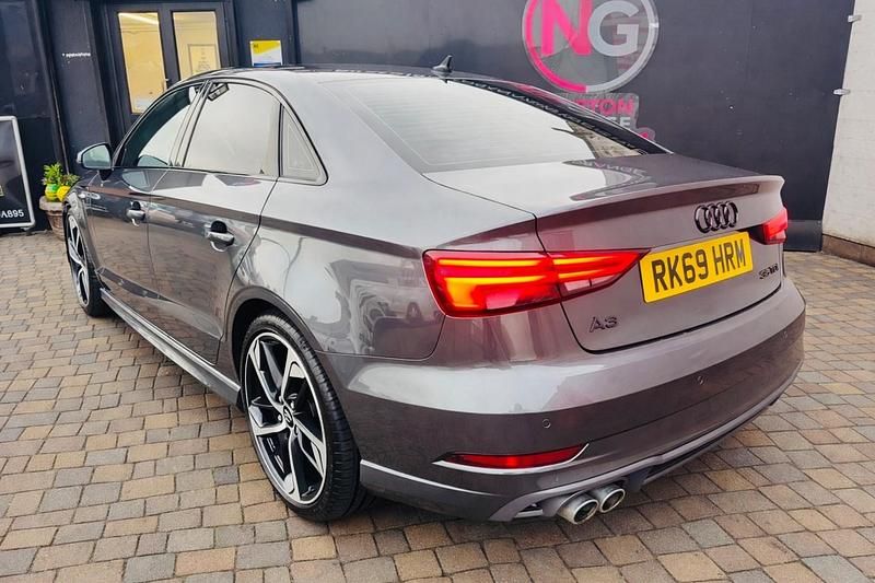 Used Audi A3 S-Line 150 HP (110 kW) 2019 Grey Sedan