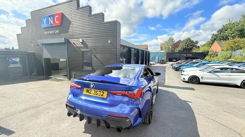 Blue Used 2021 BMW 420 M Sport Coupe | £23,991 (A bit pricey) - Image 1/4