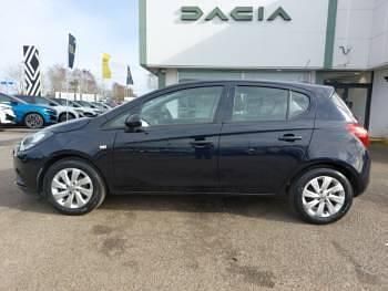 Used Vauxhall Corsa Design Edition 90 HP (66 kW) 2018 Blue Hatchback