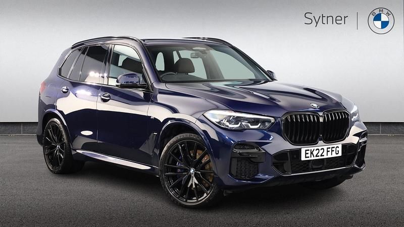 Used BMW X5 M Sport 335 HP (246 kW) 2022 Blue SUV