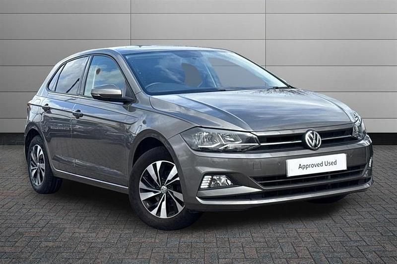 Used VW Polo Match 95 HP (69 kW) 2020 Limestone grey Hatchback