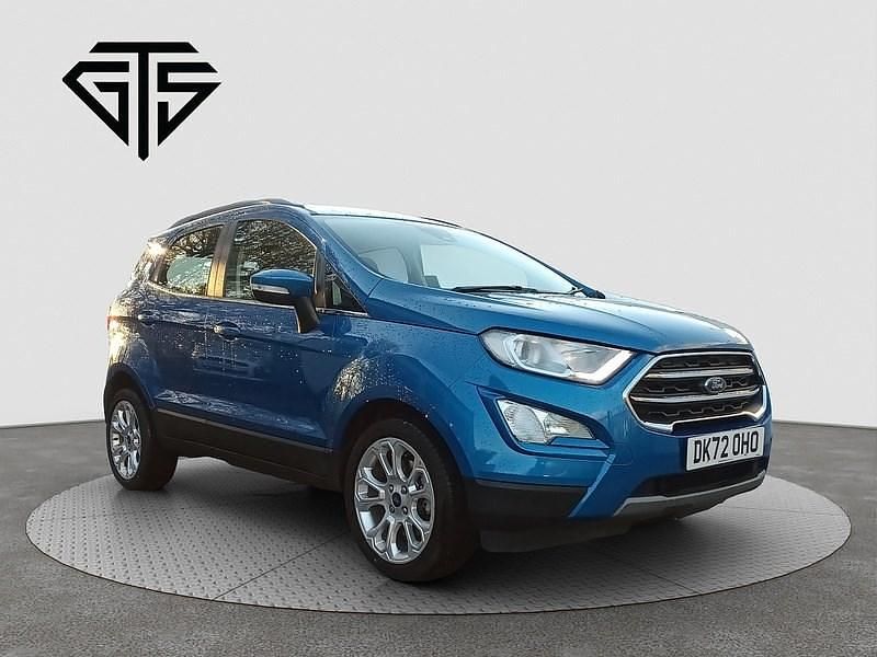 Used Ford Ecosport Titanium 125 HP (91 kW) 2022 Blue SUV