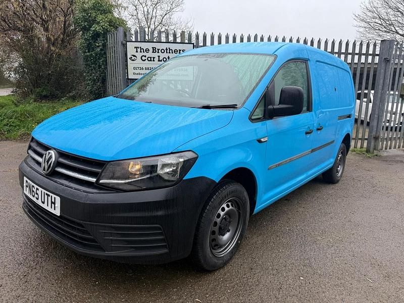 Used VW Caddy Maxi Startline 102 HP (75 kW) 2015 Blue MPV