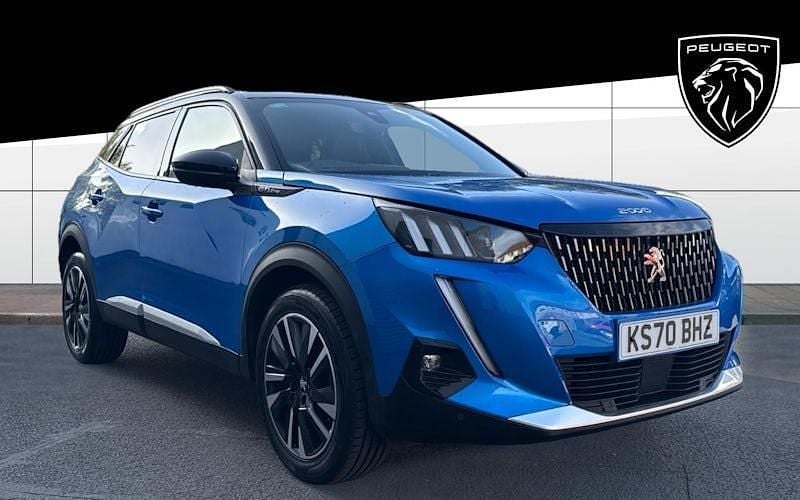 Blue Used 2020 Peugeot 2008 GT-line SUV | £13,640 (Fair price) - Image 1/4
