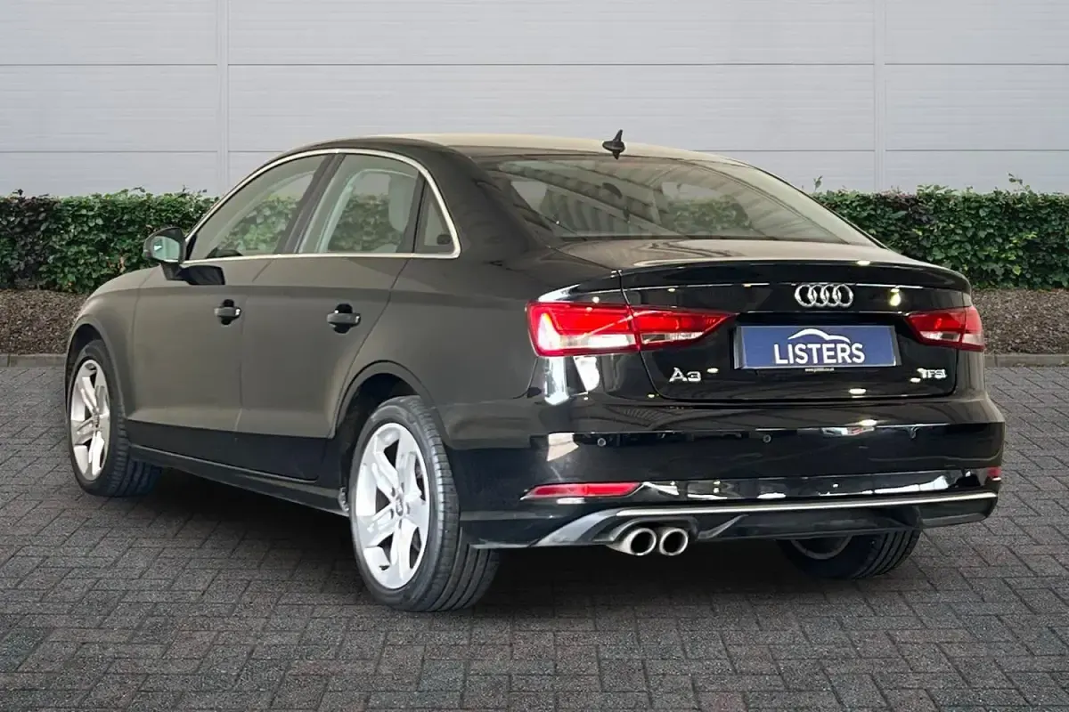 Used Audi A3 Sport 150 HP (110 kW) 2017 Black Sedan