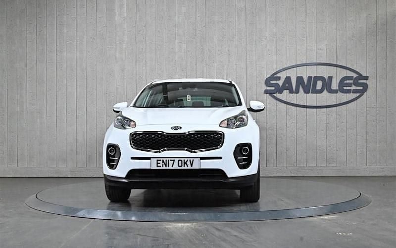 Used Kia Sportage 132 HP (97 kW) 2017 White SUV