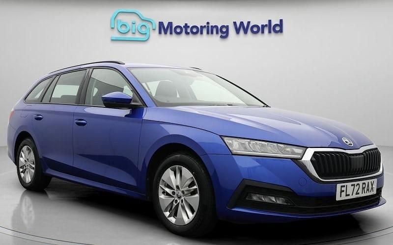 Blue Used 2023 Skoda Octavia SE Technology Estate | £15,200 (Good price) - Image 1/4